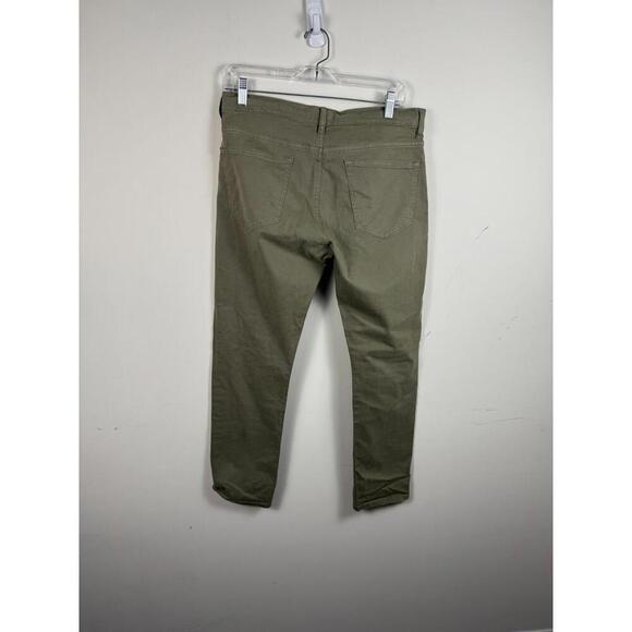 Flint & Tinder Pant Chino 31 x 29 Khaki Slim Fit 365 5 Pocket Huckberry Green - Picture 2 of 7